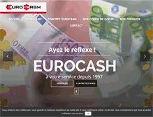 Tablet Screenshot of eurocash-rennes.fr